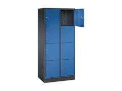 grootvolume-lockersysteem,HxBxD 1950x820x500mm,2x4vakken,cil.-slot