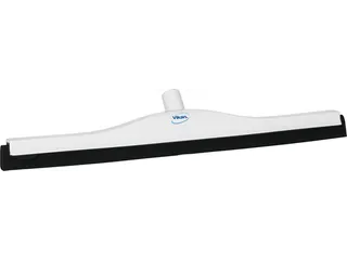 Vloertrekker Vikan vaste nek 60cm wit zwart - 1