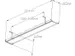 Kabelgoot Euroseats universeel 110cm wit
