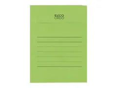 Map Elco Volumino mvenst A4 120gr balg diepgroen doos 50st verp50231x3