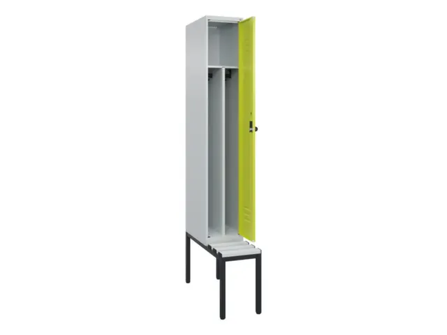 locker voor scheiding van kleding,HxBxD 2120x300x815mm,1vak