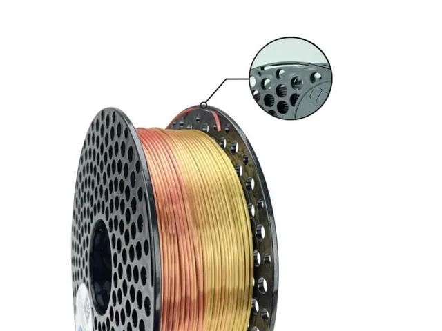 Azurefilm PLA Silk 3D filament 1,75mm Rainbow Harmony 1kg