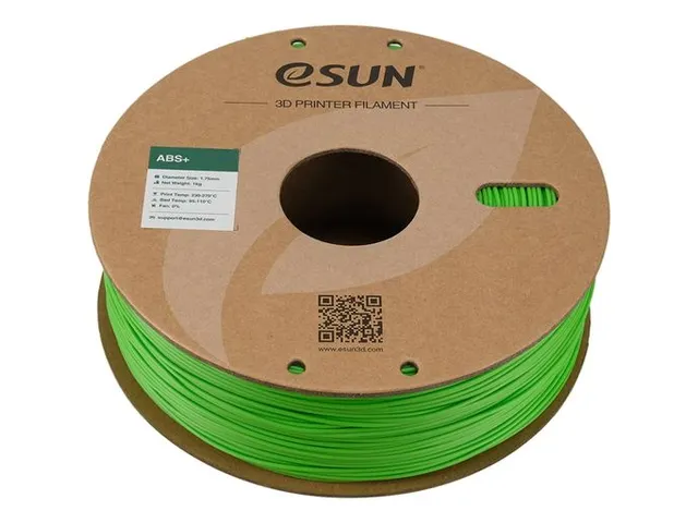 eSUN 3D printer Filament ABS+ 1,75mm Gras Groen 1kg