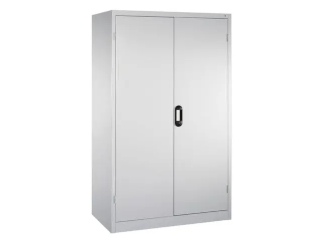 Draaideurkast 1950x1200x600mm 4 Legborden Draagvermogen 110kg Ral7035