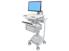 Medische Trolley StyleView-wagen met LCD-arm LiFe Powered 1 hoge lade