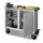 Werkplaatswagen 400kg Staalplaat 915x1090x600mm 1 Open Vak 1 Kast