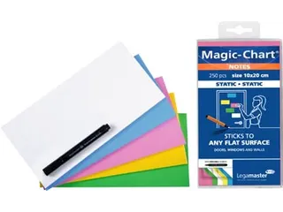 Legamaster Magic-Chart Notes 10x20cm assorti 250 vel - 2