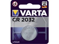 Batterij Varta knoopcel CR2032 lithium 3V blister à 1 stuk