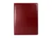 Schrijfmap Multo Hannibal A4 bordeaux kunstleder met schrijfblok