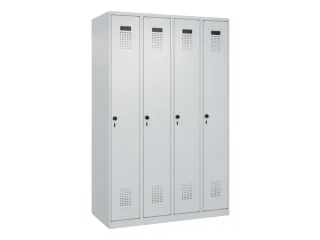 locker voor scheiding van kleding,HxBxD 1850x1200x500mm,4vak - 2