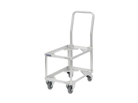 onderwagen,m. greepstang,v. Aluminium transportkist,draagverm. 200kg