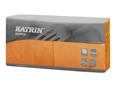 Servet Katrin 25cm 3-laags oranje/ds4x250