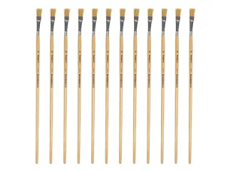 Lyonse penseel Kangaro #12 gelakt hout doos a 12 stuks - 1