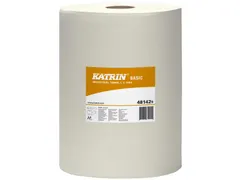 Katrin 481429 Basic L Poetsrol 2-laags Natuurwit Spiraalkern