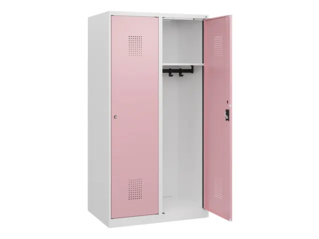 schoollocker,HxBxD 1530x800x500mm,2vak,vak B 400mm,cil.-slot