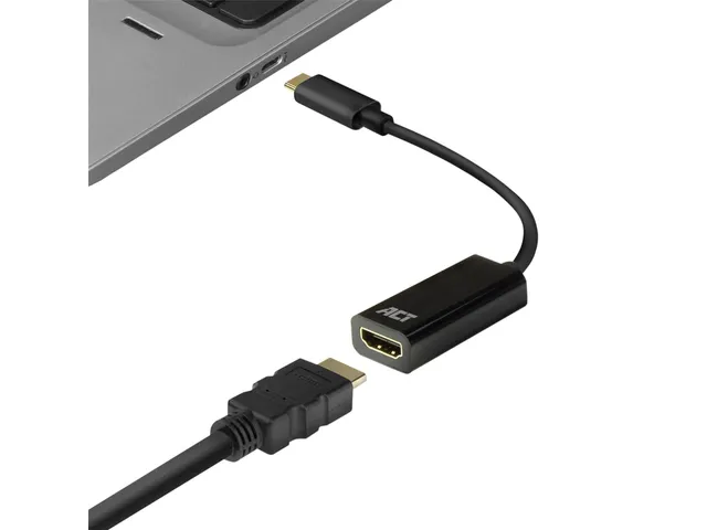 Adapter ACT USB-C naar HDMI 4K 30Hz 0.15 meter