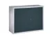 Armoire murale HxlxP 600x800x300mm 1tablette réglable RAL7035 façade