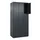 lockerkast,HxBxD 1850x900x500mm,3x3vakken,vak B 300mm,cil.-slot
