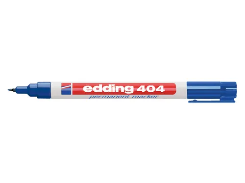 Viltstift edding 404 rond blauw 0.75mm