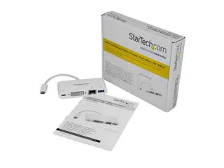 Usb-C Multiport Adapter Voor Laptops Dvi Gbe Usb 3.0 - 1