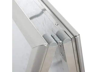 Europel Stoepbord Economy A1 32mm zilver - 9