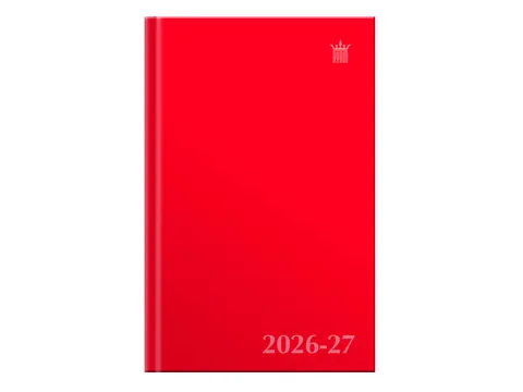 Schoolagenda 2026-2027 Ryam Studie Uni 7dagen/2pagina's rood