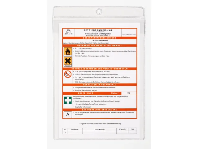 U-map A4 Formaat Met ophangoog