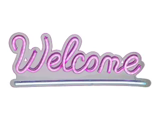 Ledbord Lumineo indoor USB neon Welcome - 3