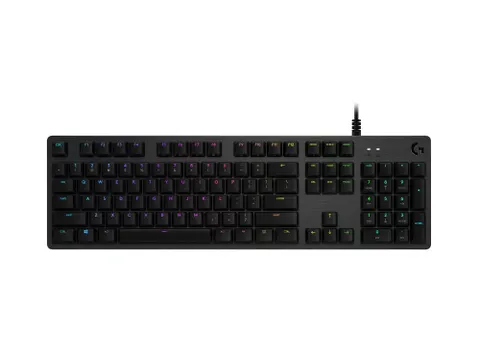 Clavier de jeu Logitech G G512 mécanique RVB QWERTY Anglais charbon