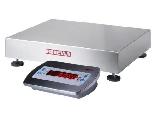 platform-weegschaal,platform BxD 400x500mm,RVS,weegbereik 60kg