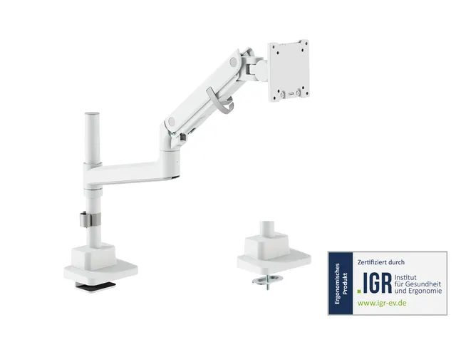 Support 1 écran Digitus 57 inch blanc