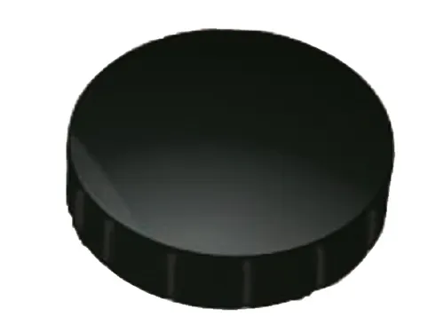 Magneet MAUL Solid 20mm 300gr zwart 10 stuks