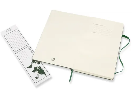Notitieboek Moleskine large 130x210mm lijn hard cover myrtle green