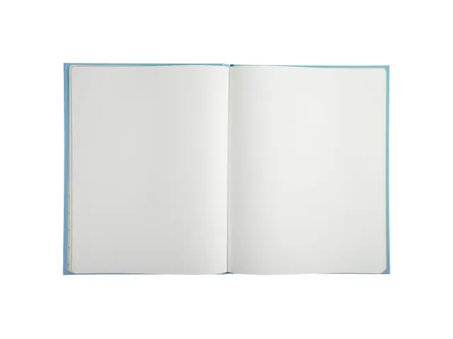 Livre d'or 100 pages tranche or - Format 27x22cm - AQUAREL - Bleu past