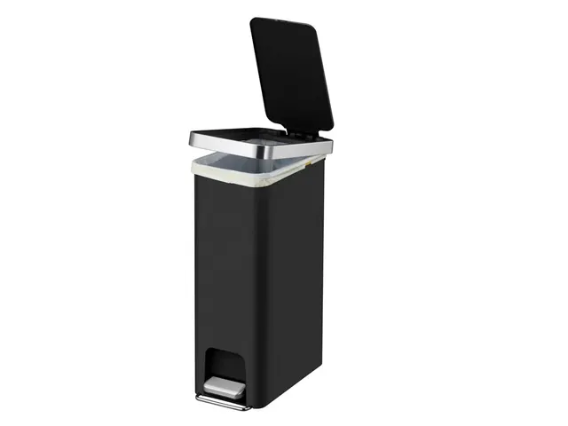 Hana Slim pedaalemmer 40 Liter Zwart