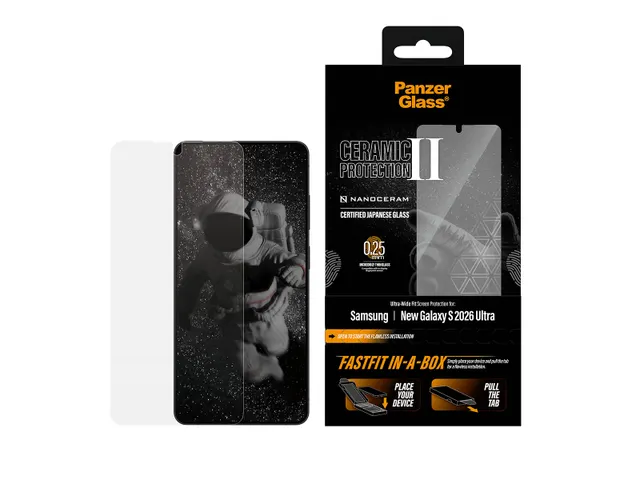 PanzerGlass Ceramic Screen Protector Samsung New Galaxy S 2026 Ultr