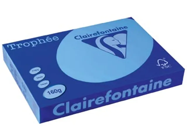 Trophée Intens gekleurd papier A3 160 gram 250vel Koningsblauw