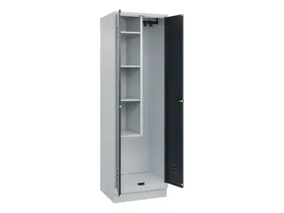 schoonmaakkast,HxBxD 1950x600x500mm,links 4vakken - 2