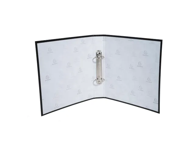 Ringmap harde kaft prolypropyleen 2 ringen 30mm A5 Zwart