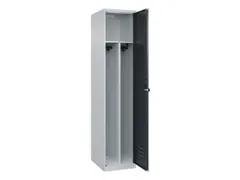 locker voor scheiding van kleding,HxBxD 1850x400x500mm,1vak