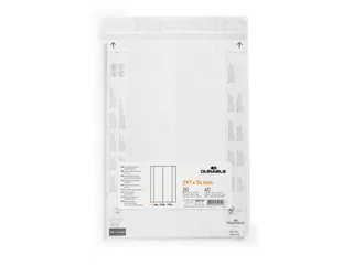 Papieren inserts voor documenthouders 297x74mm (40 kaartjes) - 3