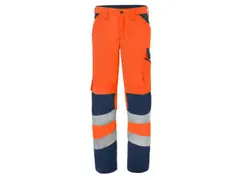 Havep 80228 broek, oranje/marineblauw, maat 48, per stuk