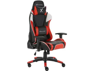 Xrocker Agility Gaming stoel rood 0745401 verstelbaar PU leer 100kg - 1