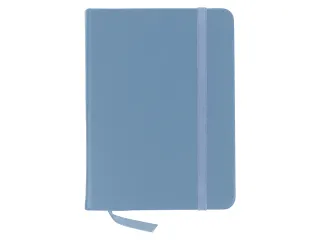 Schetsboek Kangaro A6 sky blue PU HC 80 vel 140gr roomwit met elastiek - 4