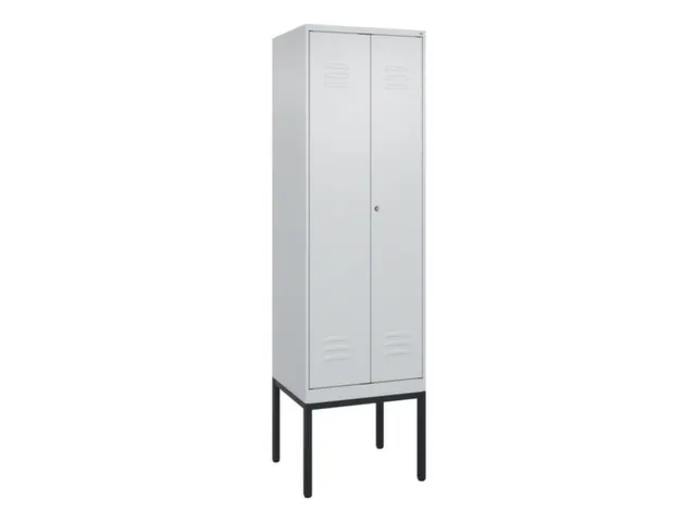 locker voor scheiding van kleding,HxBxD 2120x600x500mm,2vak