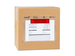 Paklijstenvelop Documents Enclosed 240x185mm Transparant Bedrukt - 3