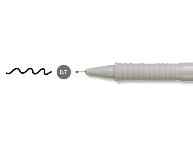 Tekenpen Faber Castell Ecco Pigment 0.7mm Zwart
