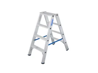 Vouwladder Aluminium H 950mm Aan Beide Zijden Te Gebruiken 2x4treden - 3
