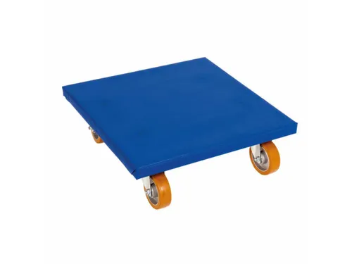 meubelroller,draagverm. 1200kg,laadvl. LxB 600x600mm,platform gesloten