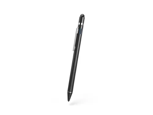 Stylus tablet pen ultrafijn 1.5mm rubberen punt Hama Pro zwart